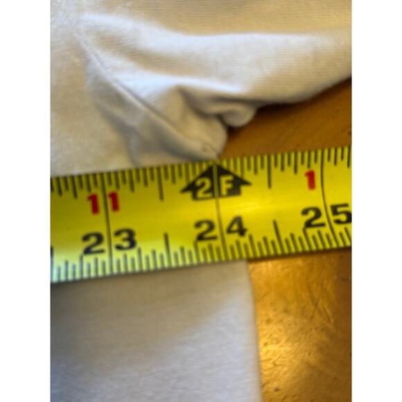 Patagonia Men's Sunshade Polo Shirt Tarpon Logo Short Sleeves Off White Size XL - Picture 9 of 10